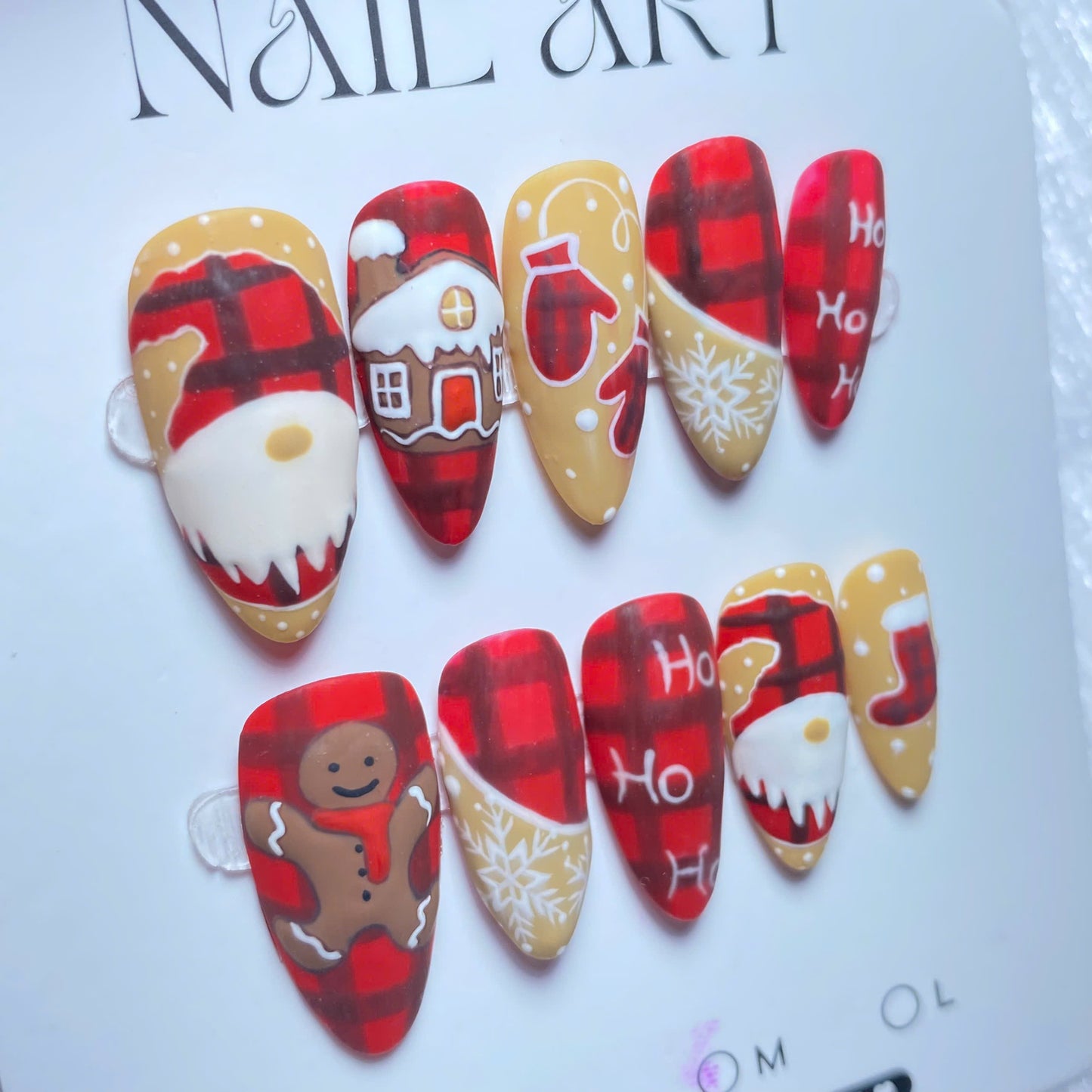 Christmas Gnome Nails DISCOUNT 40%